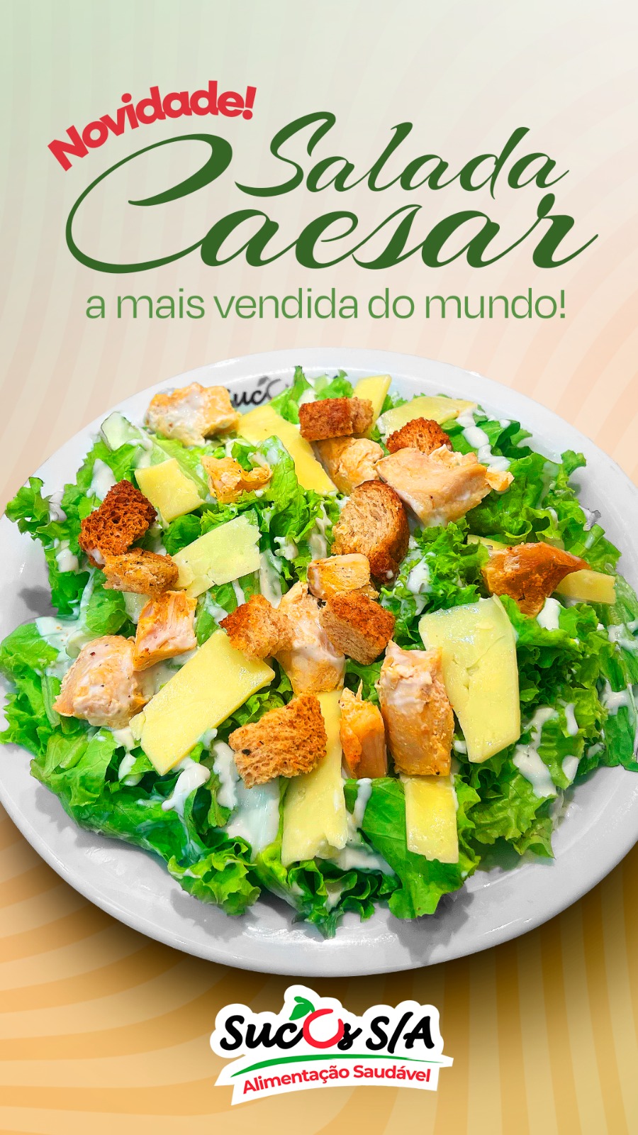 Cardápio Sucos SA tradicionais