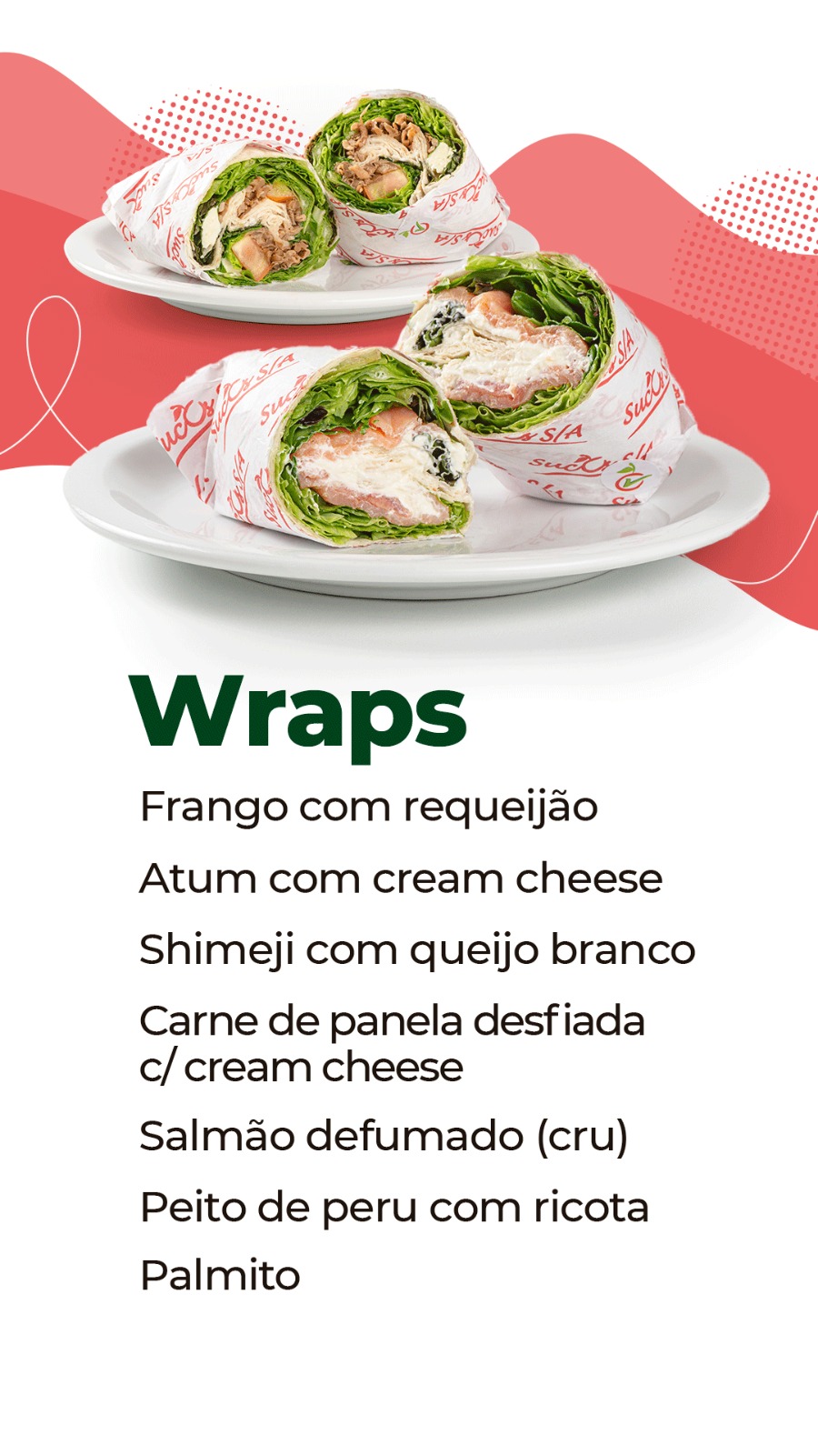 Cardápio Sucos SA Caldos
