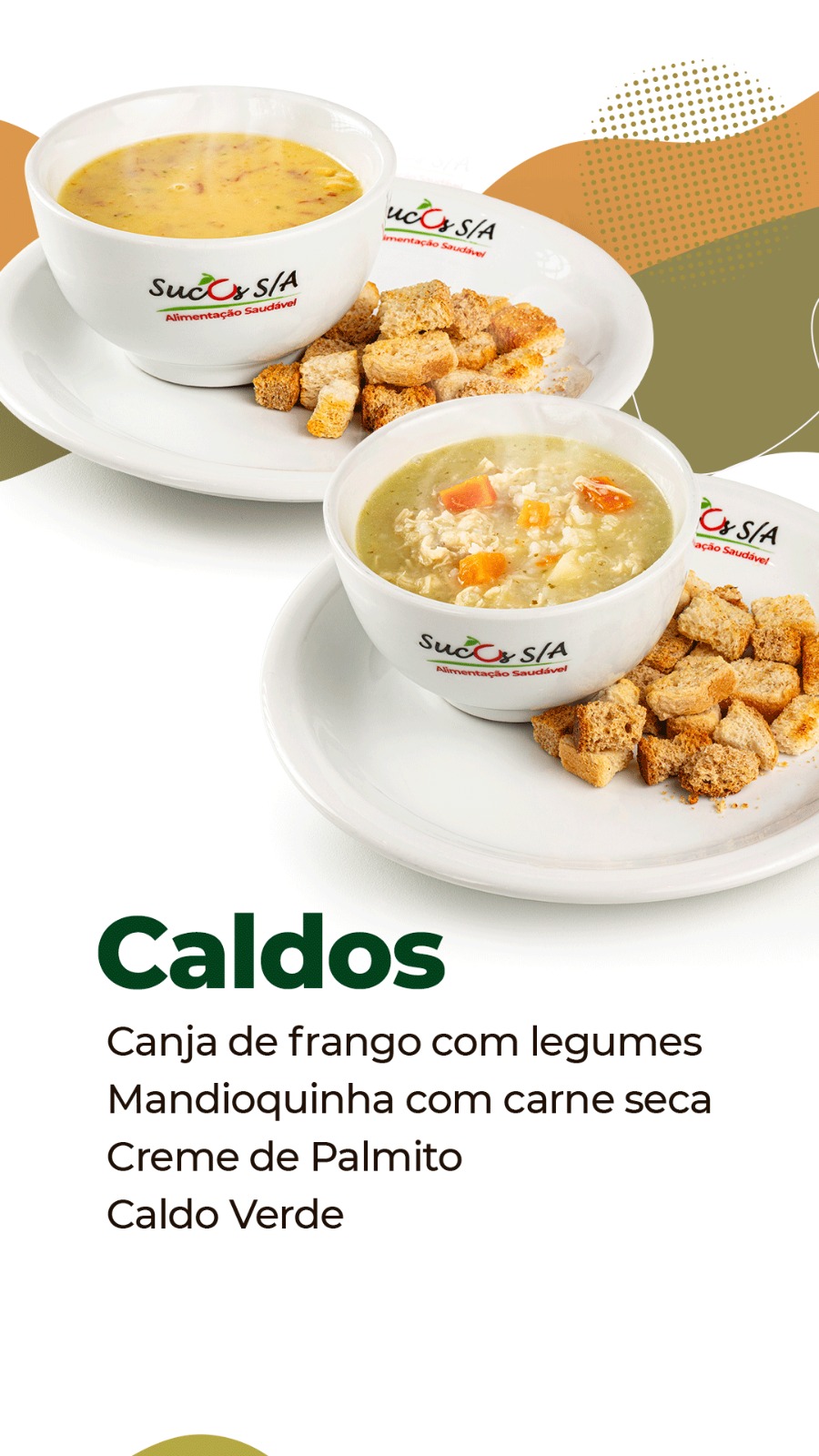 Cardápio Sucos SA Omeletes